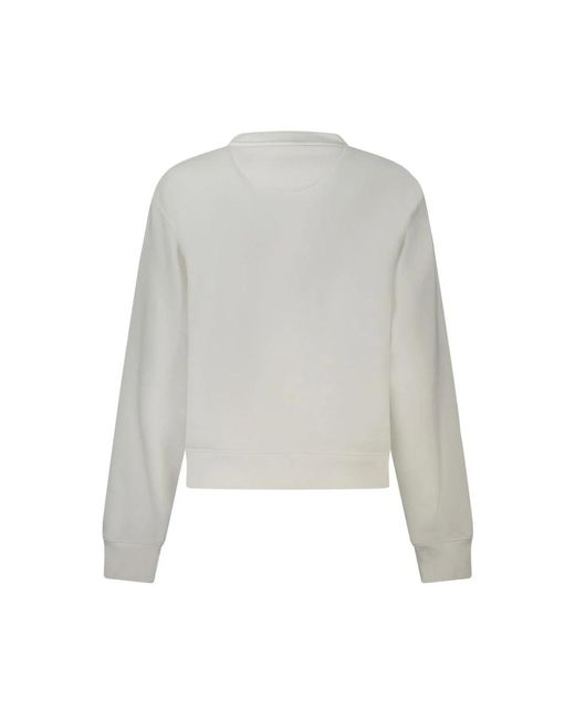 Guess Gray Baumwollpullover sweater