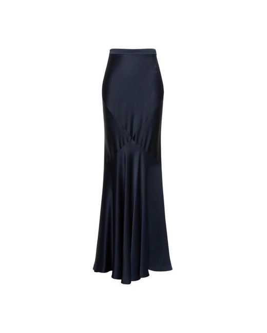 Max Mara Lange Rok in het Blue