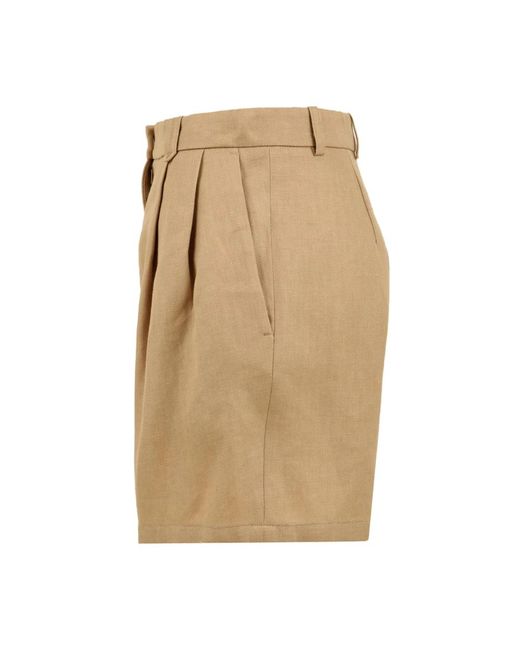 Drumohr Natural Short Shorts