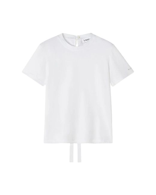 Lanvin White T-Shirts