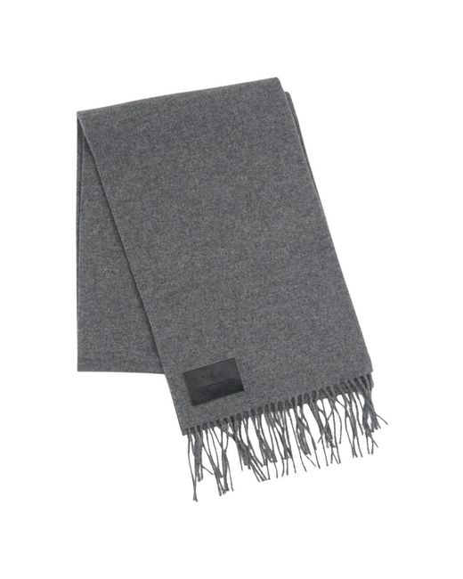 Hogan Gray Winter Scarves