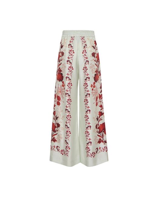 LaDoubleJ White Wide Trousers