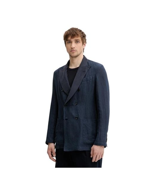 Barena Camicia Mola in het Blue voor heren