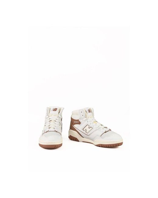 New Balance Klassische Leder Sneakers in White für Herren