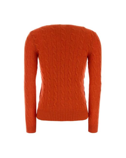 Polo Ralph Lauren Orange Round-Neck Knitwear
