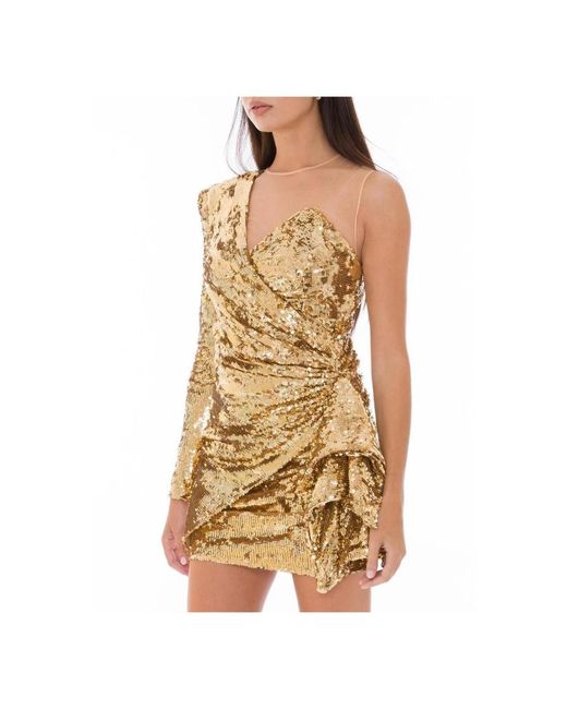 Elisabetta Franchi Metallic Party Dresses