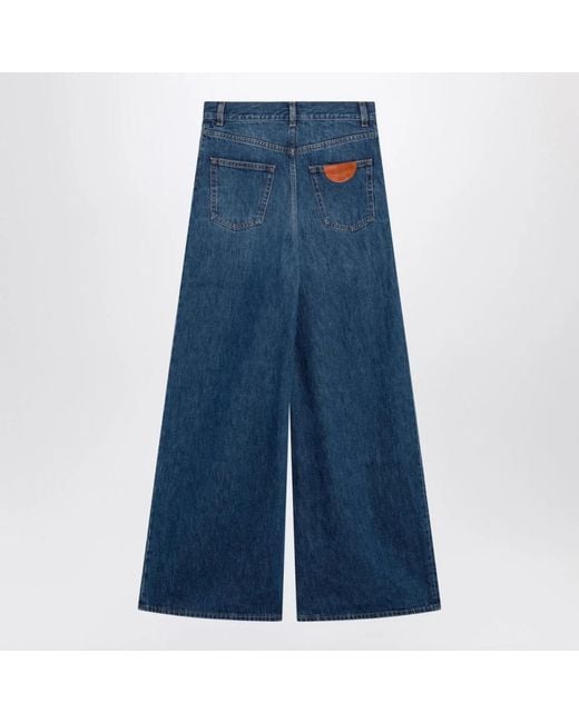 Chloé Blue Wide Jeans