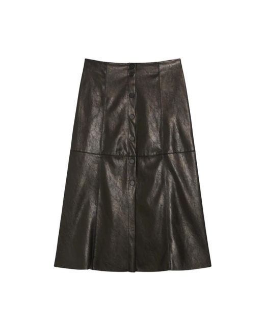 Pennyblack Gray Midi Skirts