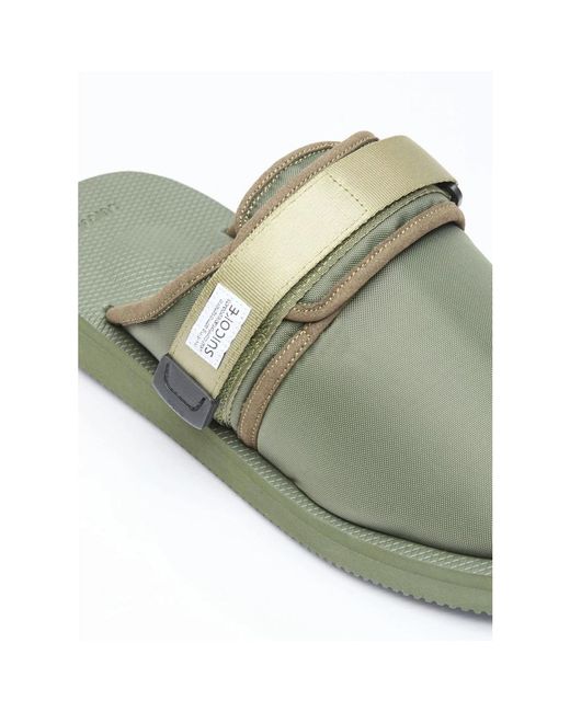 Suicoke Green Mules for men