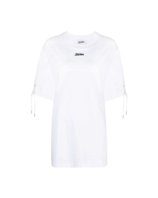 Jean Paul Gaultier White T-Shirts