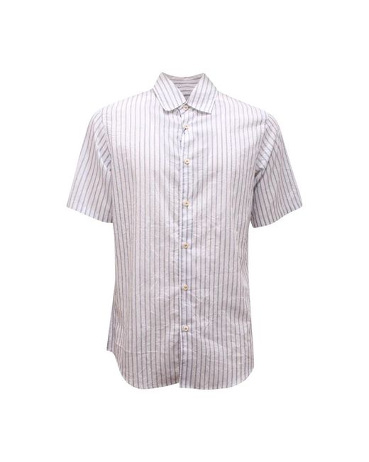DSquared² Purple Short Sleeve Shirts for men