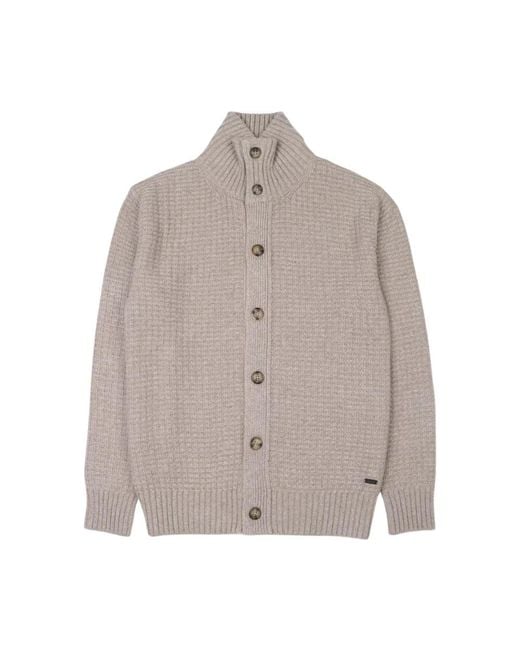Cardigans Brooksfield pour homme en coloris Gray