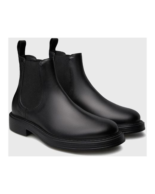 Fabi Black Chelsea Boots for men