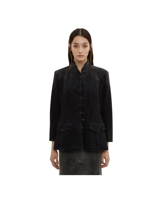 Olivier Theyskens Black Light Jackets