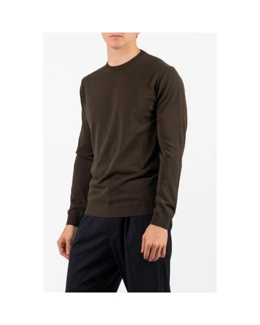 Daniele Fiesoli Black Cashmere Knitwear for men