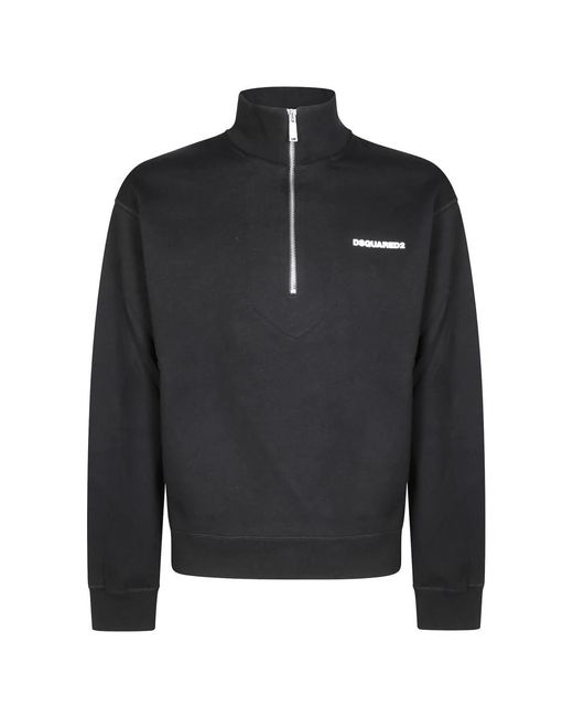 DSquared² Zip-Throughs in het Black voor heren