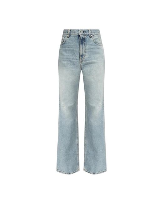Haikure Blue Straight Jeans