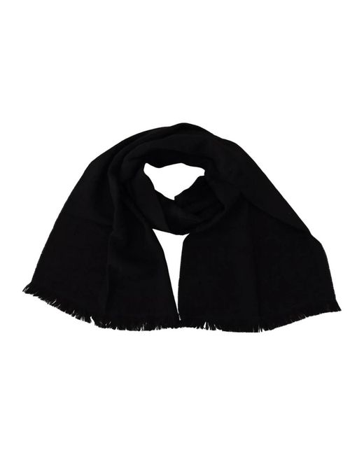 Gianfranco Ferré Black Winter Scarves