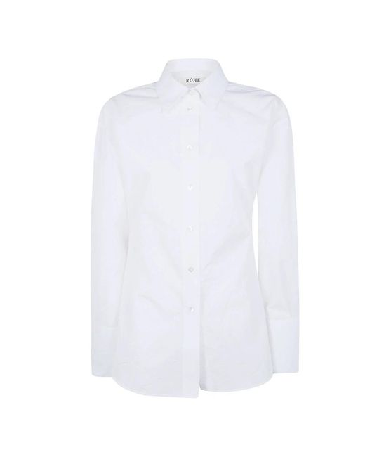 Shirts Rohe de color White