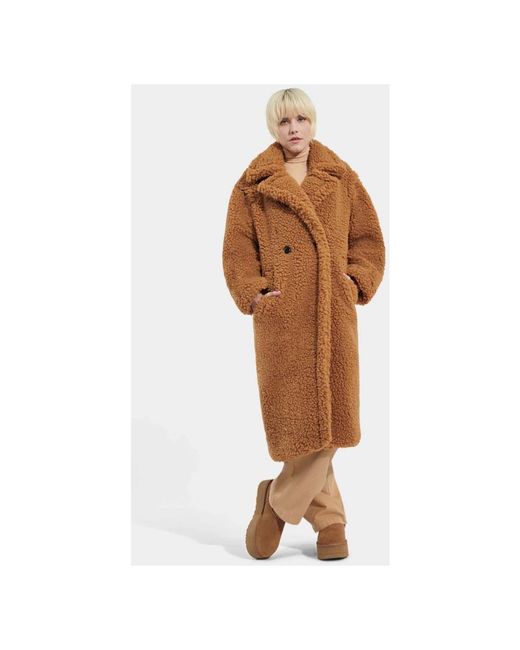 Ugg Brown Double-Breasted Coats
