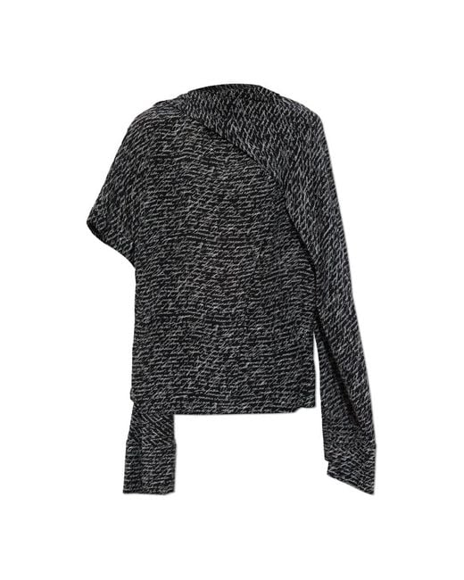 Balmain Black Blouses