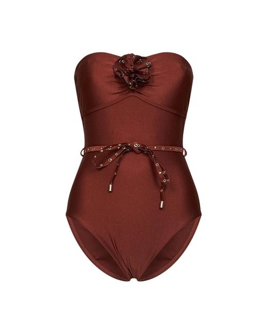 Zimmermann Red Swimsuits