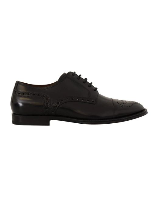 Dolce & Gabbana Black Business Shoes