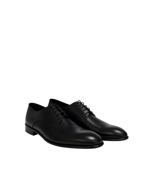 Franzese Collection Black Business Shoes for men
