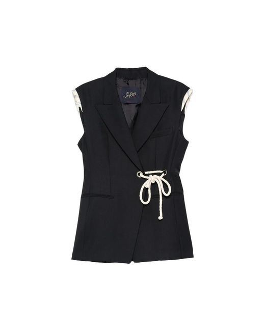 Seafarer Black Waistcoats