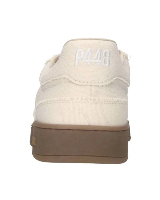 P448 White Sneakers for men