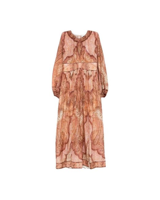 Zimmermann Pink Maxi Dresses