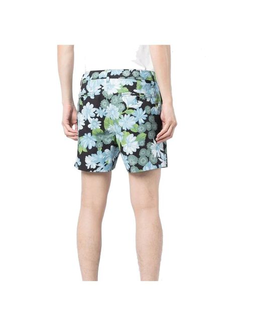 Tom Ford Blaue shorts ss22 baumwolle polyamid in Green für Herren