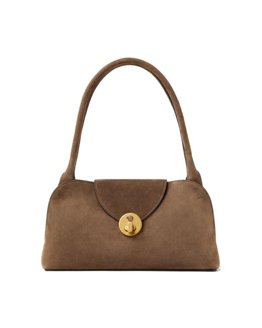 Versace Brown Shoulder Bags