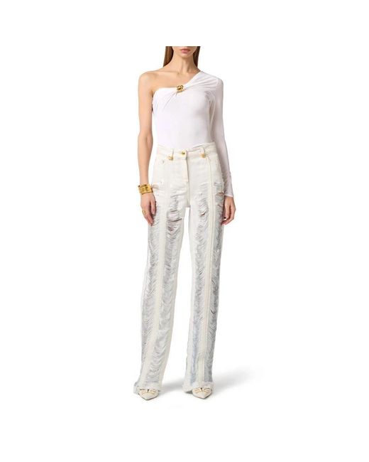 Elisabetta Franchi White Blouses