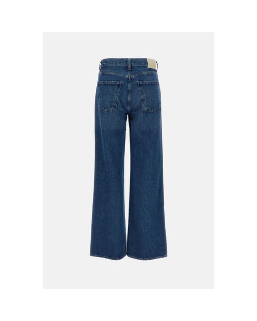 Citizens of Humanity Blue Wide Jeans