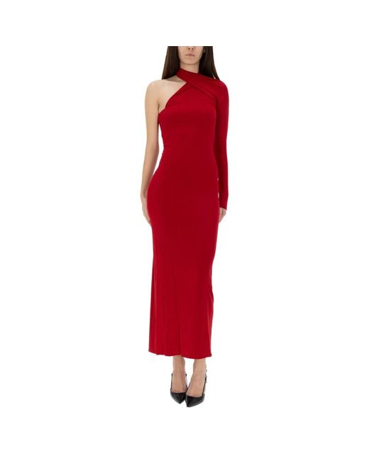 Maxi Dresses Courreges de color Red