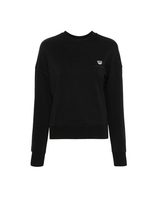 Chiara Ferragni Black Sweatshirts