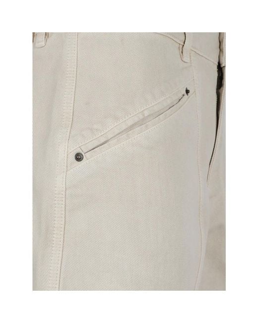 Isabel Marant Gray Straight Trousers