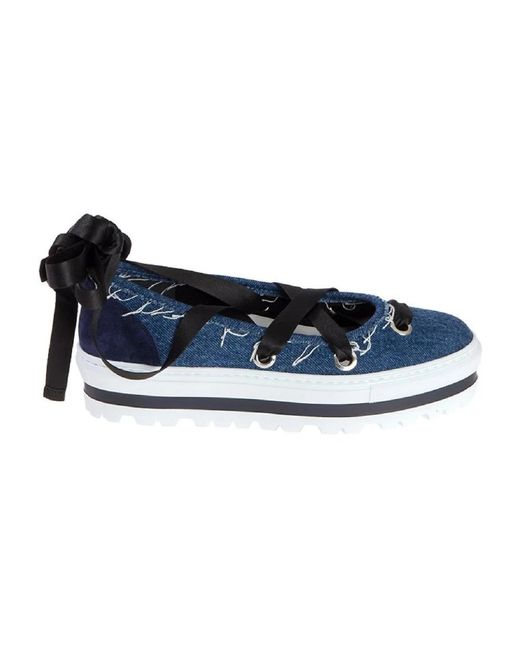 MSGM Blue Sneakers