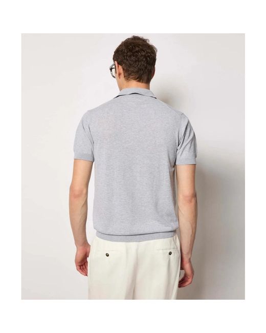 L.b.m. 1911 Knit Polo in het Gray voor heren