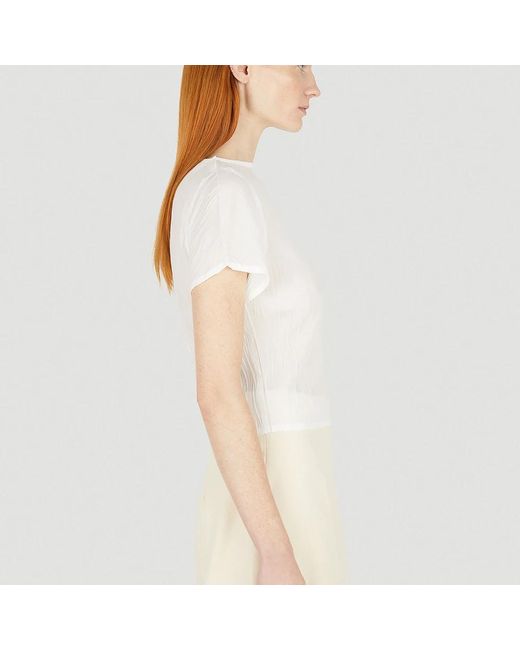 Tops > t-shirts Wynn Hamlyn en coloris White