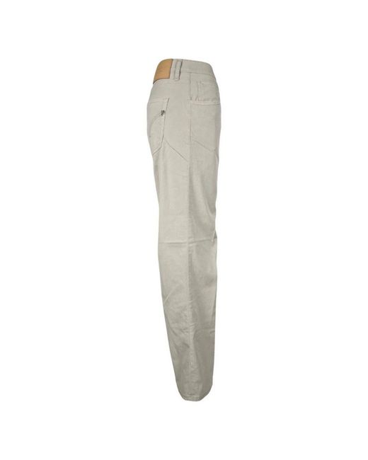 Dondup Gray Wide Trousers