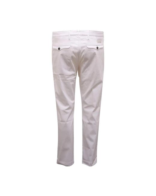 Nine:inthe:morning Gray Slim-Fit Trousers for men
