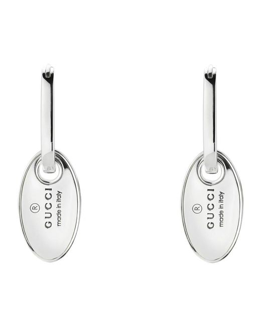 Earrings Gucci de color Metallic