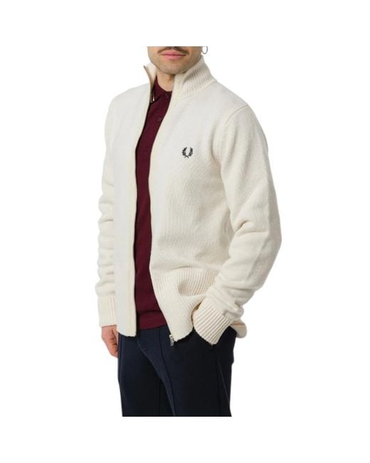 Fred Perry Natural Cardigans for men