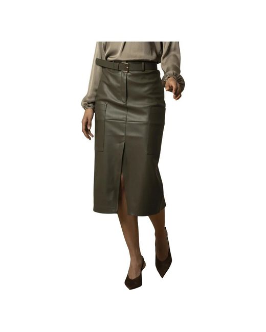 Kocca Green Midi Skirts