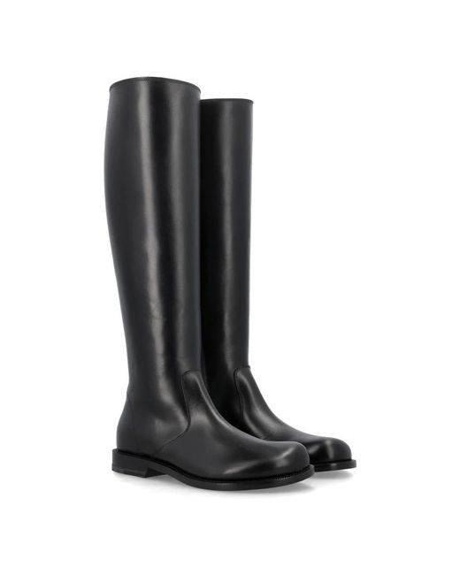 Loewe Black High Boots