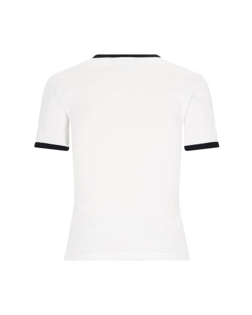Tops > t-shirts Courreges en coloris White