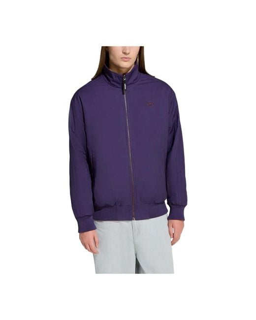 Adidas Purple Bomber Jackets for men