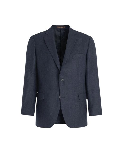 Oscar Jacobson Blue Blazers for men